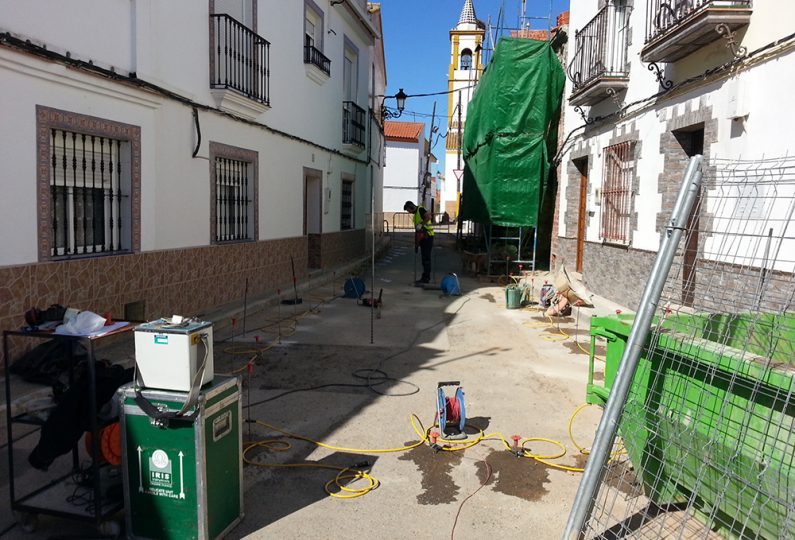 consolidacion-terreno-de-cimentacion-geosec-1 Plaza de España y Plaza de la Autonomía de Alcolea del Rio (Sevilla)